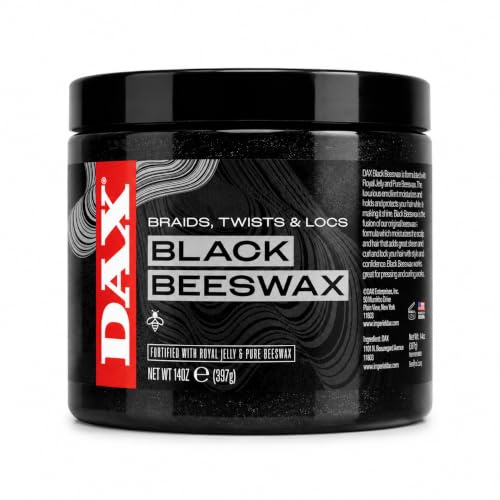 Dax Schwarzes Bienenwachs, angereichert mit Gelée Royal und reinem Bienenwachs, 397 g