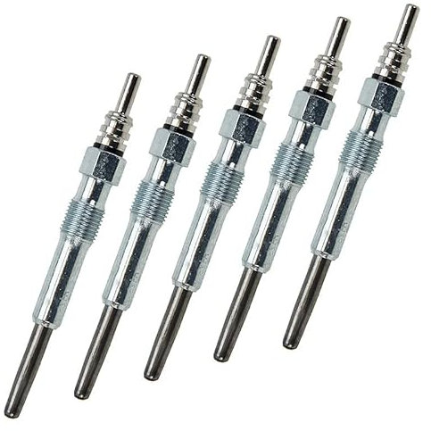 BESTPRICE 5x Glühkerze Stabglühkerze Kompatibel mit A udi 100 C3, C4, A6 C4, VOLVO 850, S70 S80, V70, VW CALIFORNIA T4 Camper, LT 28-35 2, LT 28-46 2, TRANSPORTER T4