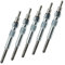 BESTPRICE 5x Glühkerze Stabglühkerze Kompatibel mit A udi 100 C3, C4, A6 C4, VOLVO 850, S70 S80, V70, VW CALIFORNIA T4 Camper, LT 28-35 2, LT 28-46 2, TRANSPORTER T4