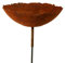 Rost - Gartenstecker mit Schale - Durchmesser 27cm - Hochwertige Gartendekoration