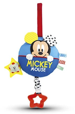 Clementoni 17211 Baby Mickey weiche Spieluhr, Mehrfarbig