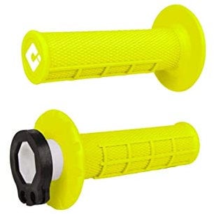ODI - Grip - Lock-On - Half Waffle - 2T & 4T - Fluo Yellow