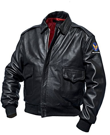 Noble House A-2 US Army Air Force Pilot jacket Horse leather Black - Black - L