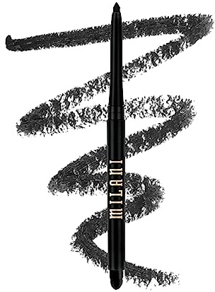 Milani Stay Put Eyeliner – Picante (0,01 Ounce) Cruelty-Free Self-Sharpening Eye Pencil mit eingebautem Smudger – Line & Define Eyes mit High Pigment Shades für Long-Lasting Wear