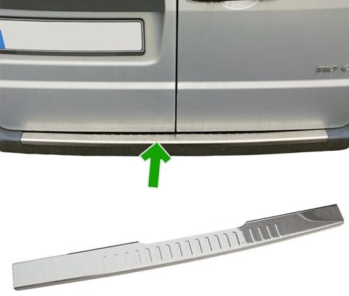 Ladekantenschutz für Mercedes Vito Viano W639 | 2004-2014 Edelstahl matt Schutz für Ladekantenschutz