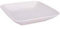 Plato Cuadrado Hondo Porcelana Blanco 21cm