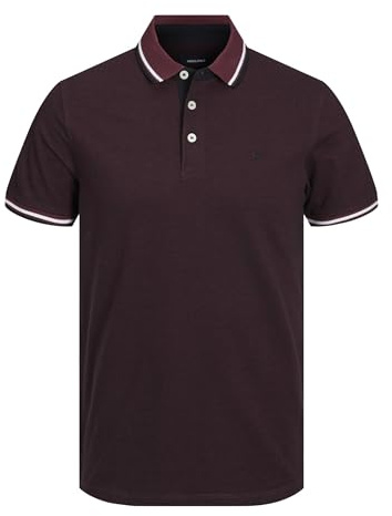 JACK & JONES Jjepaulos Polo Ss Noos Homme Polo, Port Royale, M