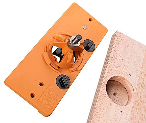 CENPEK 35MM Concealed Hinge Jig, Suitable for Face Frame Cabinet Cupboard Door Hinges DIY Tools for Cabinet Door Installation