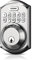 TEEHO TE001 Keyless Entry Door Lock with Keypad - Smart Deadbolt Lock for Front Door with 2 Keys - Auto Lock - Easy Installation - Satin Nickel