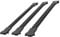 Apline Kompatibel mit Renault Trafic 3 (X82) 2015-2025 Fly Model Relingträger Dachträger Auto Gepäckträger Schwarz Aluminium 3 Stangen