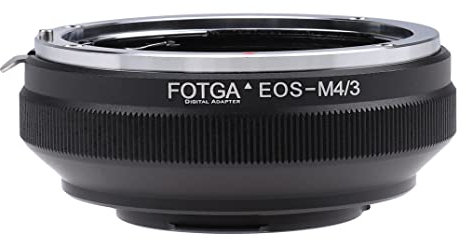 Fotga Objektivadapter-Konverter für Canon EF EFS Objektiv auf M4/3 Micro Four Thirds MFT spiegellose Kameras, für Panasonic GH4 GH5 GH6 GF6 G100 GF10 GX9 GX85 Olympus OM-1 E-M1 E-M10 III E-P7 E-PL8/9