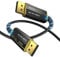 DGHUMEN 8K DisplayPort Glasfaserkabel 20m,Displayport Kabel 1.4 Unterstützt 8K@60Hz 4K@144Hz,High Speed 48Gbps,32 Gbit/s/HDCP 2.2/3D/HDR für Gaming Monitor Grafikkarte Laptop