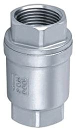 ERBER H12W-16P 304 Edelstahl Innengewinde Drahtmündung vertikales Rückschlagventil Rückschlagventil (Color : 1)