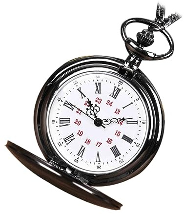 GALPADA Römische Taschenuhr Vintage Retro Design Anhängeruhr Für Kleidungsdekoration Mit Exquisiten Details Aus Langlebigen Materialien
