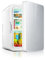 XiVue Piccolo Frigorifero Mini Frigorifero Piccolo Micro dormitorio Car Home Freezer (D Grigio Chiaro)