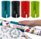 Eurtes Coupe Papier Cadeau Rouleau, 4PCS Coupe-papier d'emballage, Wrapping Paper Gift Wrap Cutter, Massicot Rouleau de Papier Cadeau de Noël, Utilisé pour le Papier Cadeau, Noël, etc