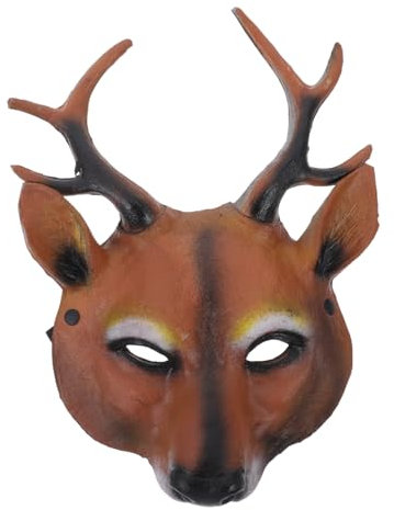 UPKOCH 2St Halloween-Requisiten halloween kostüm halloween costume Geister-Teufel-Masken für Party Maskerade- Maskerade Tiermaske Weihnachtsmaske Abschlussball bilden Pu