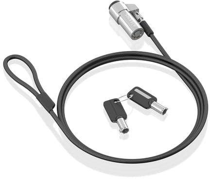 AISENS Câble de sécurité Type Nano Serrure clé 1,5 m