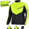 SHIMA HYDRODRY 2.0 Motorrad Regenbekleidung Jacke Wasserdicht Reflektierend Damen Herren Set für Regenkombi Waterproof Regenschutz Atmungsaktiv Motorradkombi (Jacken Unisex, Fluo, XXL)