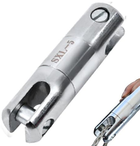 Drehgelenk für Kabelanhänger – Abnehmbares Drehgelenk mit Drahtlager, Drehgelenk für Mehrzweck-Kabelanhänger. Abnehmbares Drehgelenk dehnt sich nicht aus und verhindert Verheddern