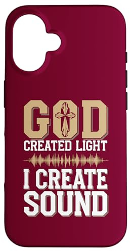 iPhone 16 Sound Tech Audio Tech Engineer Sound Guy Case