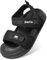 MK MATT KEELY Sandale Enfant Garcon Fille Sandales de Marche Bébé Bout Fermé Chaussure Été Confortable Plage,Noir,EU 21(140mm)