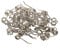 Replacement Dethatcher Tines, Compatible With For Greenworks 29272 27022 2500600G, Steel Spring Tines, Lawn Scarifier Accessories(36pcs)