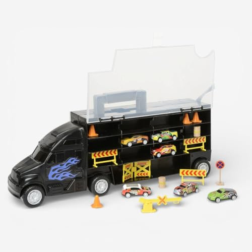 oxybul | Camion Transporteur et 6 Voitures 3-8 Ans