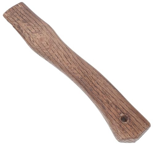 LIFKOME Holzbeilgriff 27cm Ersatzgriff für Robust Karbonisiertem Q Acutissima Holz für Camping Präzisionsarbeiten Hartholz Zuverlässiges Axtzubehör