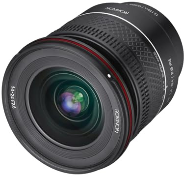Rokinon 14-24mm F2.8 AF Zoom Lens for Sony E – Full Frame Ultra-Wide, Fast Autofocus, Weather Sealed, Linear STM Motor, Custom Controls
