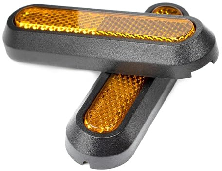 eejinwen Abdeckung Reflektor for Nin-ebot F20D F30D F40D F40E KickScooter Elektrische Roller Hinterrad Links Rechts Reflektierende Shell