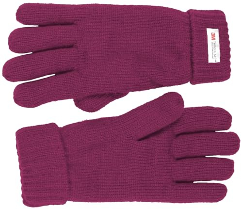 SSP Hats Ladies Knitted Gloves with Authentic Thinsulate™ Lining