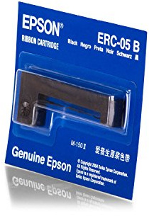 Epson ERC 05 B ERC05B ERC 05B C43S015352 M-150/ M-150II - EPOS printer fabric ribbon black