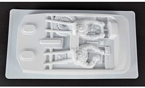 Tamiya 301825096 - Cockpit, Modellbauzubehör, Weiß