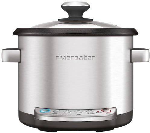 Riviera & Bar QD285A Virtuo Multikocher, Edelstahl matt