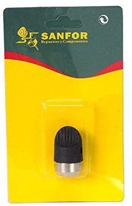 Sanfor 56018 - Blíster Válvula giratoria de olla a presión, Recambio adaptable a MAGEFESA STAR olla rápida, Válvula de seguridad giratoria para olla express, Plateada