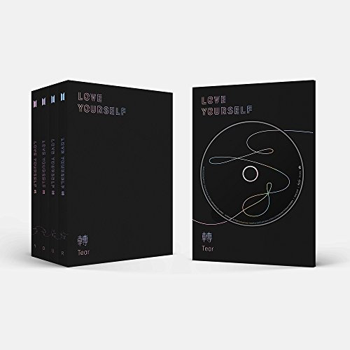 BigHit Ent. BTS - Love Yourself 轉 Tear [Random ver.] CD+Photobook+Mini Book+Photocard+Standing Photo+Folded Poster+4 Extra Photocards