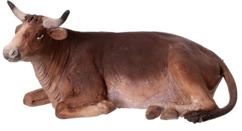 Holyart Liegender Ochse für 18 cm Krippe von Angela Tripi
