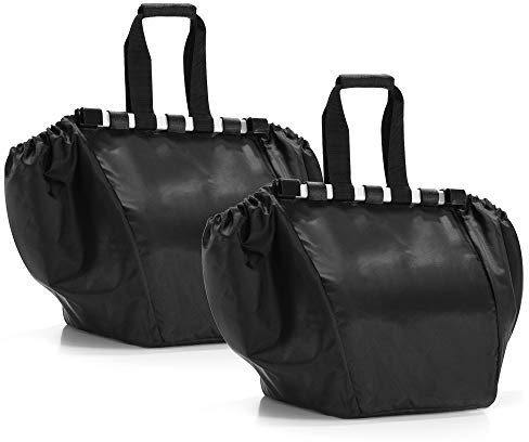 reisenthel easyshoppingbag 2tlg. Einkaufstasche Einkaufsbeutel shoppingbag easybag (black + black)