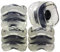 Wheels Shark 60mm 78a Cruiser Rollen (4er Set) (Ghost Schwarz)