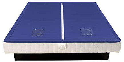 Hanse Pro Softside Matratzen für Dual-Wasserbetten mit Vlies-Beruhigung I Wasserkern I Wasserbett-Kern I Wasser-Matratze (180 x 200 cm, F4 = mittel beruhigt)