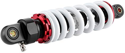 Qiilu Stoßdämpfer-Dämpfer, Stoßdämpfer-Motorrad-Hinterrad-Federbeine für Offroad-Motor ATV 280 mm