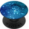 Galaxy Raum in Blau Cyan Grün AEHP478 PopSockets PopGrip: Ausziehbarer Sockel und Griff für Handys/Tablets mit Tauschbarem Top PopSockets Klebender PopGrip