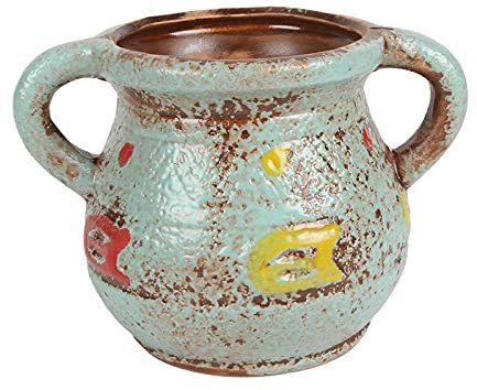 XLHH 2 vasi da fiori vintage in porcellana, per piante grasse, piante grasse, vaso decorativo per piante grasse, cactus (set da 2)