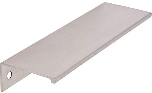 SIRO Griffleiste Crevan LA 128 mm, Länge 145 mm, Aluminium vernickelt feingeschliffen