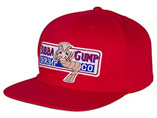 Unisex Erwachsene Baseballkappe Bubba Gump Hat Shrimp Co. bestickt