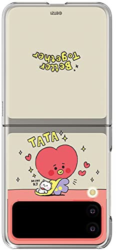 BT21 Little Buddy Schutzhülle für Samsung Galaxy Z Flip 3 5G, transparent