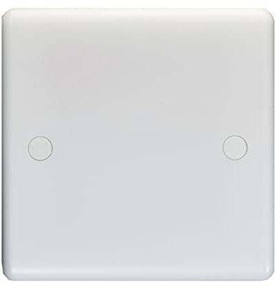 Eurolite PL4011 Enhance White Plastic 1 Gang Blank plate