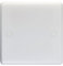Eurolite PL4011 Enhance White Plastic 1 Gang Blank plate