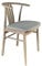 treesure Skandinavischer Designerstuhl aus massiver Eiche und Stoffbezug – Der ideale Küchen- und Esszimmerstuhl für Zeitlose Eleganz. Perfekte Ergänzung für Ihre Moderne Küche und Wohnzimmer